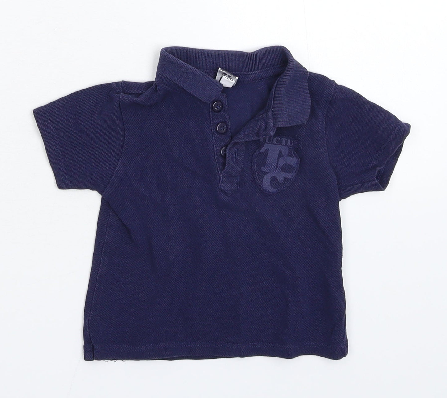 tuc tuc Baby Blue   Basic Polo Size 12 Months