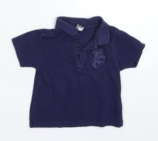 tuc tuc Baby Blue   Basic Polo Size 12 Months