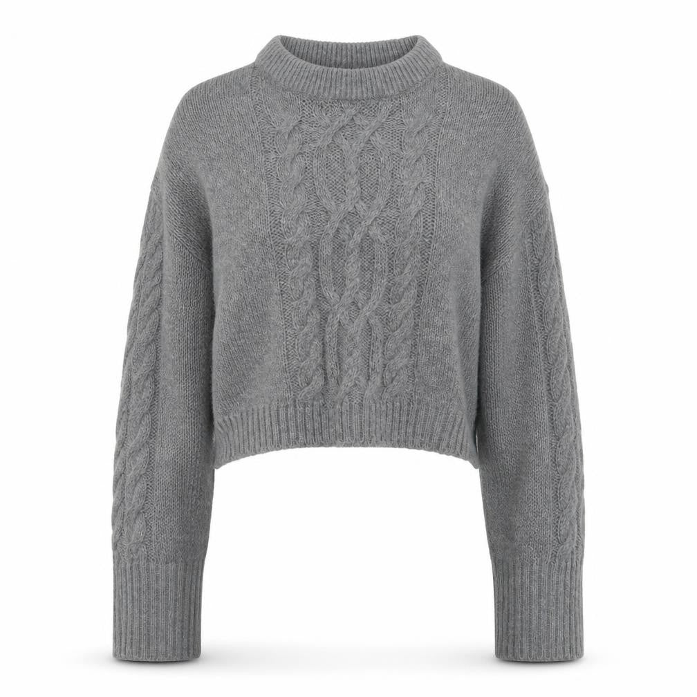 Divided Womens Grey  Knit Pullover Jumper Size XS  - Oversized