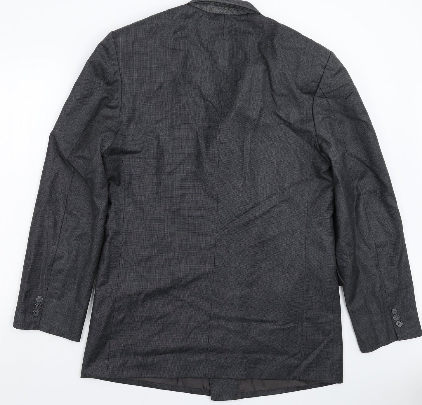 Ash Samtani Mens Grey   Jacket Suit Jacket Size 42
