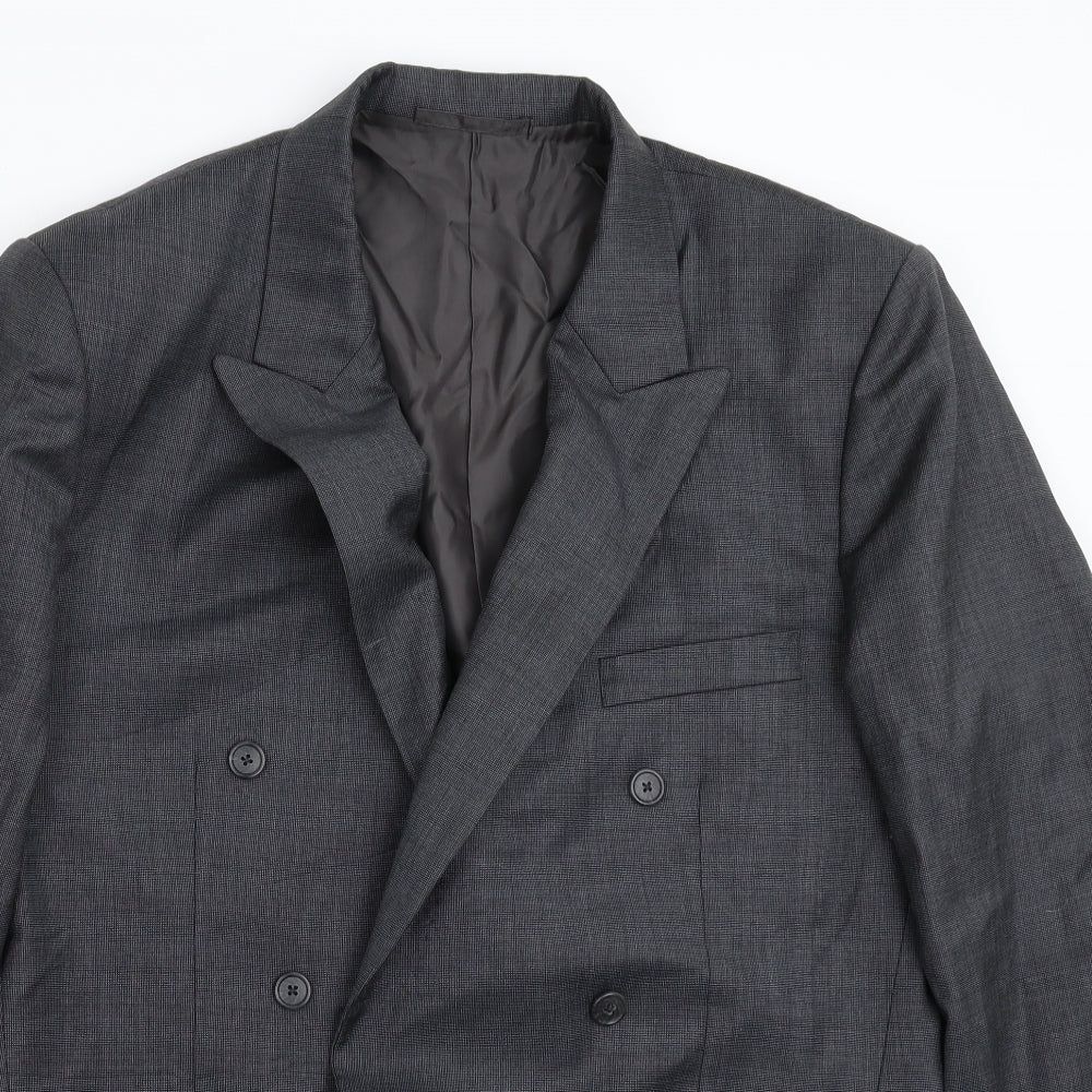 Ash Samtani Mens Grey   Jacket Suit Jacket Size 42