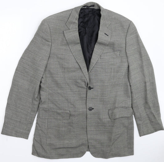 Marks and Spencer Mens Grey   Jacket Suit Jacket Size 40