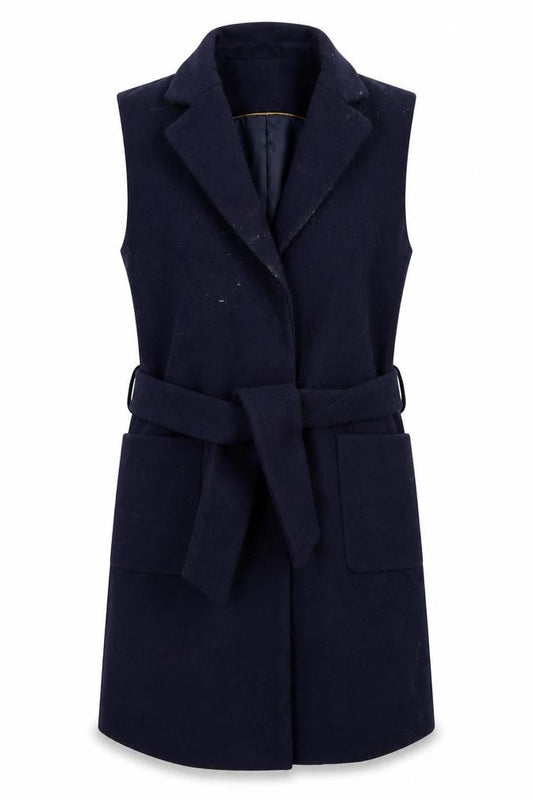 Topshop Womens Blue   Pea Coat Coat Size 10