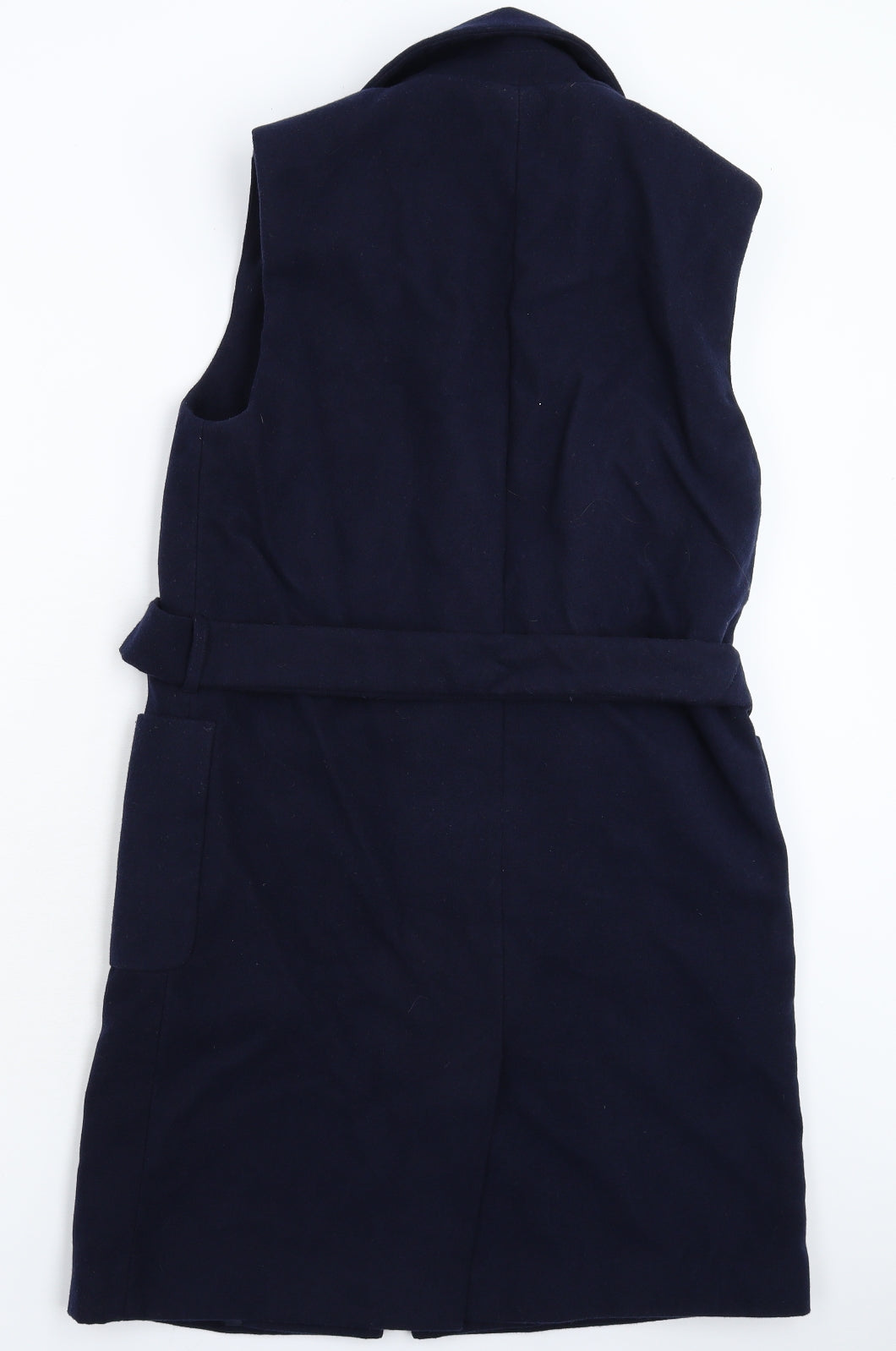 Topshop Womens Blue   Pea Coat Coat Size 10