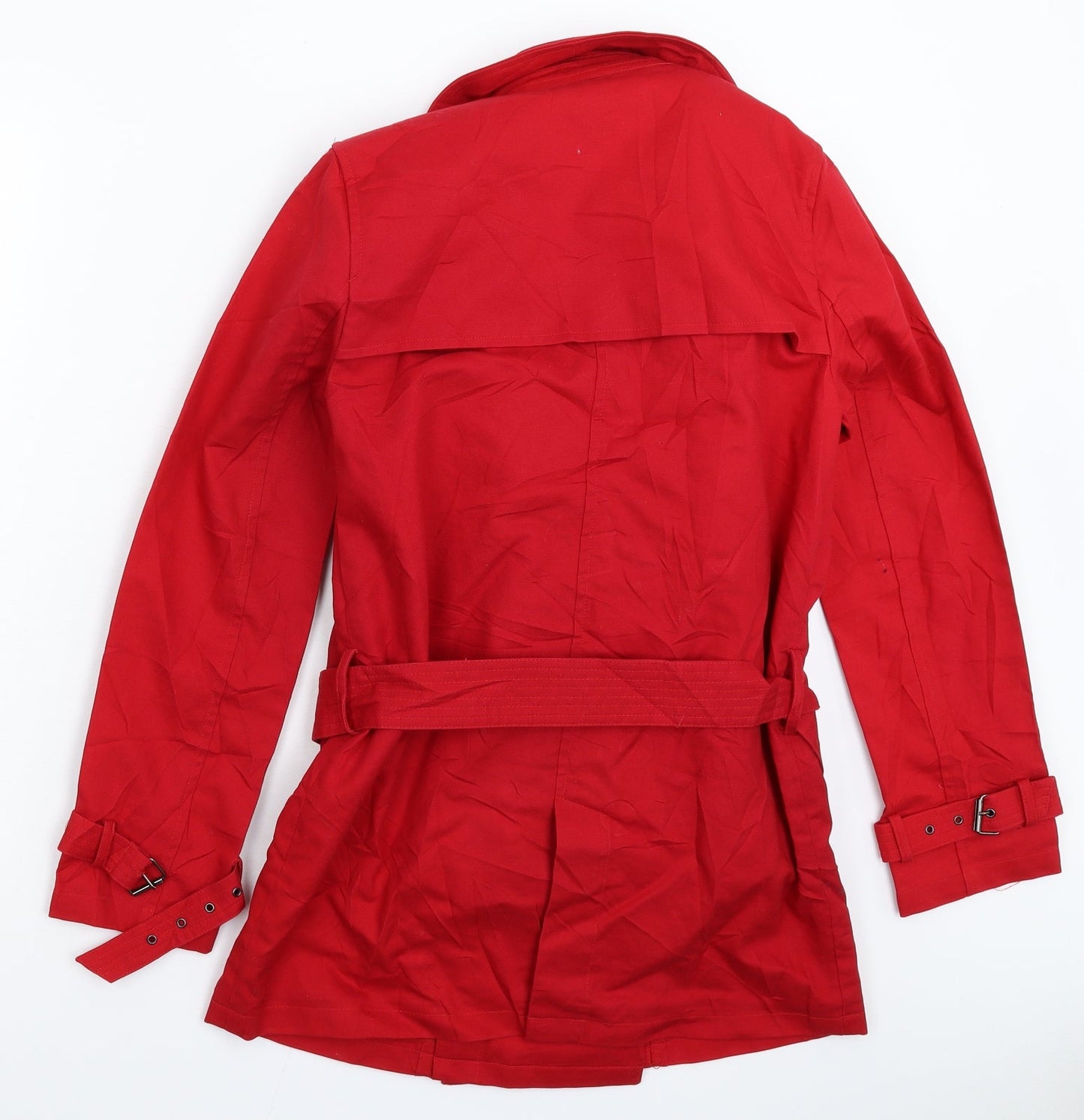 SOFT GREY Womens Red   Jacket Coat Size 8