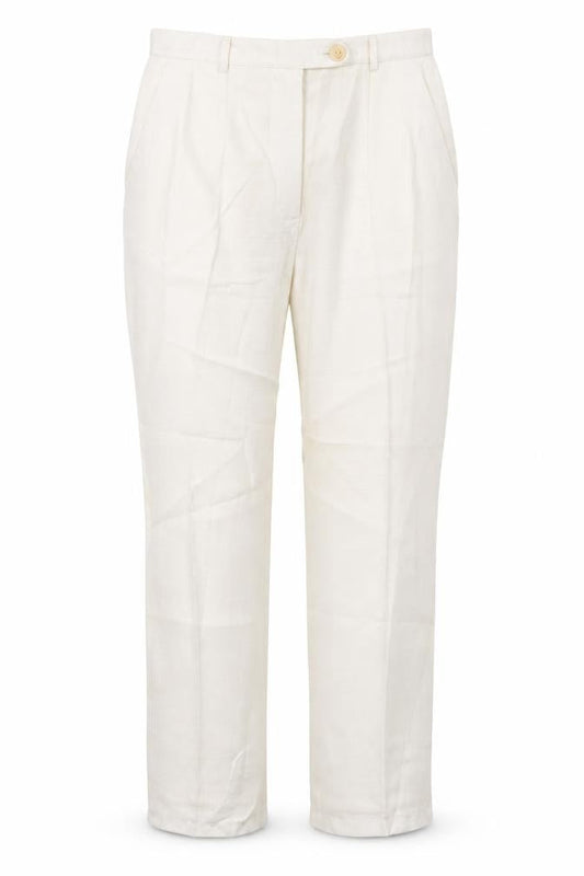 ara Womens White   Trousers  Size 12 L27 in