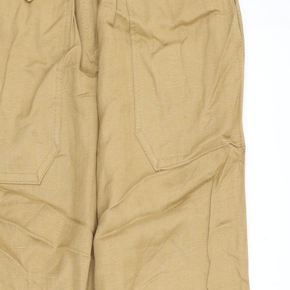 Karla Womens Brown   Trousers  Size 10 L31 in