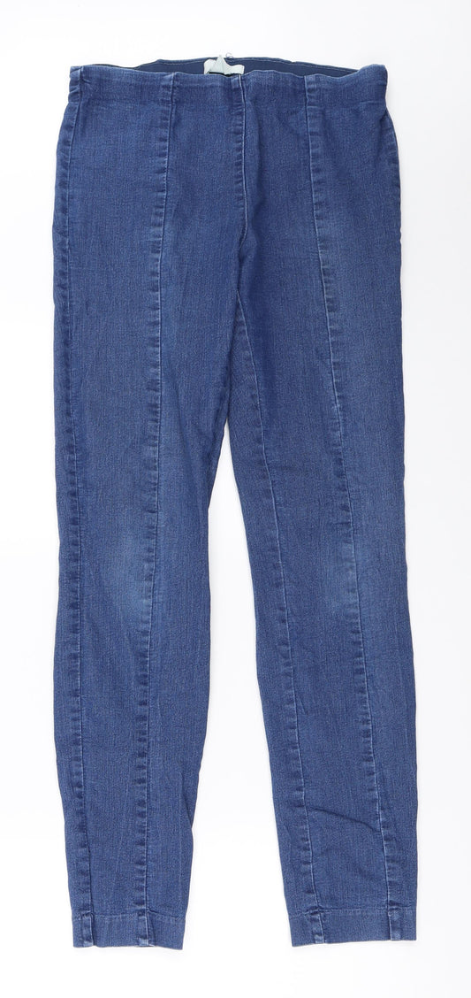 H&M Womens Blue   Jegging Jeans Size 38 L29 in