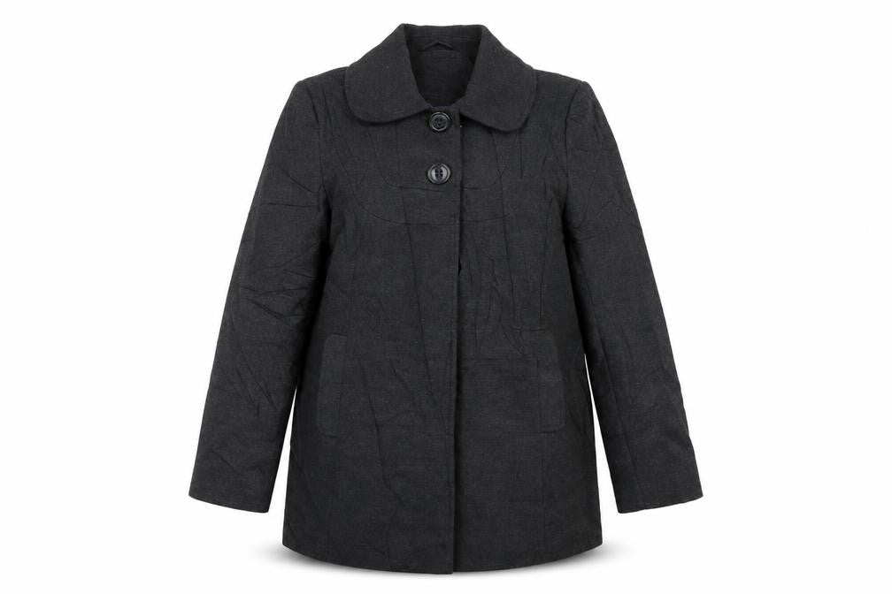 F&F Womens Grey   Overcoat Coat Size 14