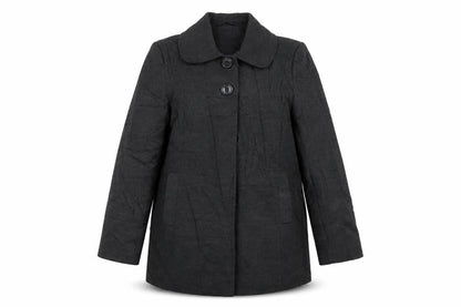 F&F Womens Grey   Overcoat Coat Size 14