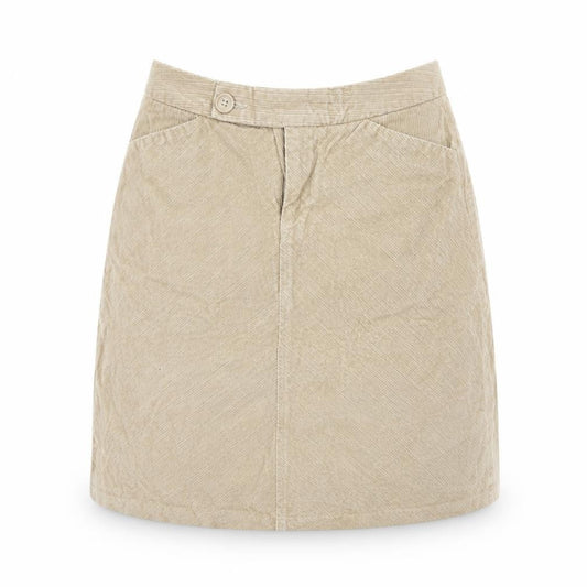 Gap Womens Beige  Corduroy Mini Skirt Size 4