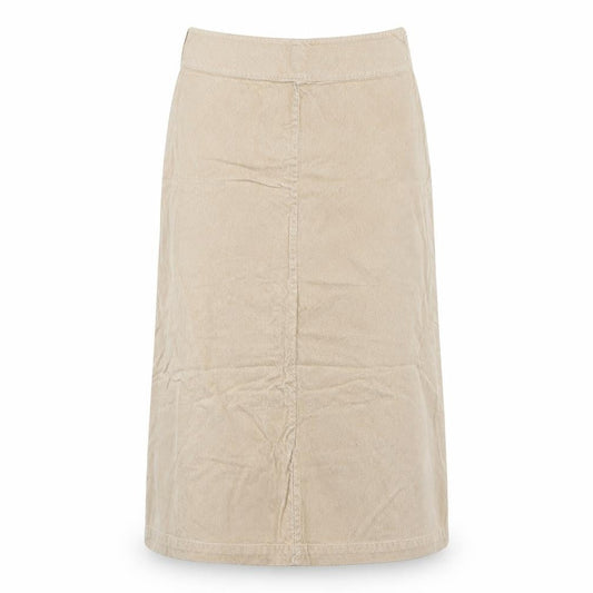 SixteenTwentySIx Womens Beige  Corduroy Maxi Skirt Size 40 in