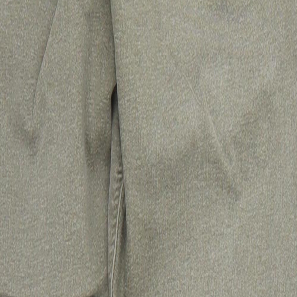 Topshop Womens Green   Jegging Trousers Size 26 L24 in
