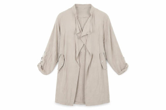 New Look Womens Grey   Overcoat Coat Size 12