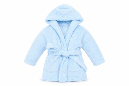 Early Days Baby Blue Colourblock  Babydoll Gown Size 12-18 Months
