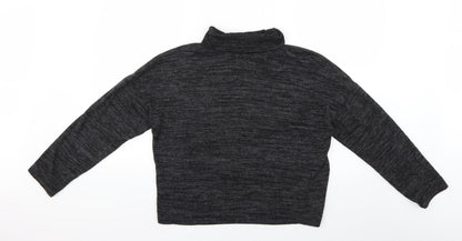 H&M Womens Grey   Basic Blouse Size L