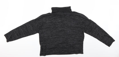 H&M Womens Grey   Basic Blouse Size L