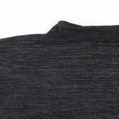 H&M Womens Grey   Basic Blouse Size L