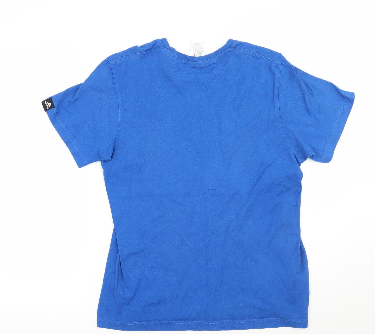 adidas Mens Blue    T-Shirt Size S