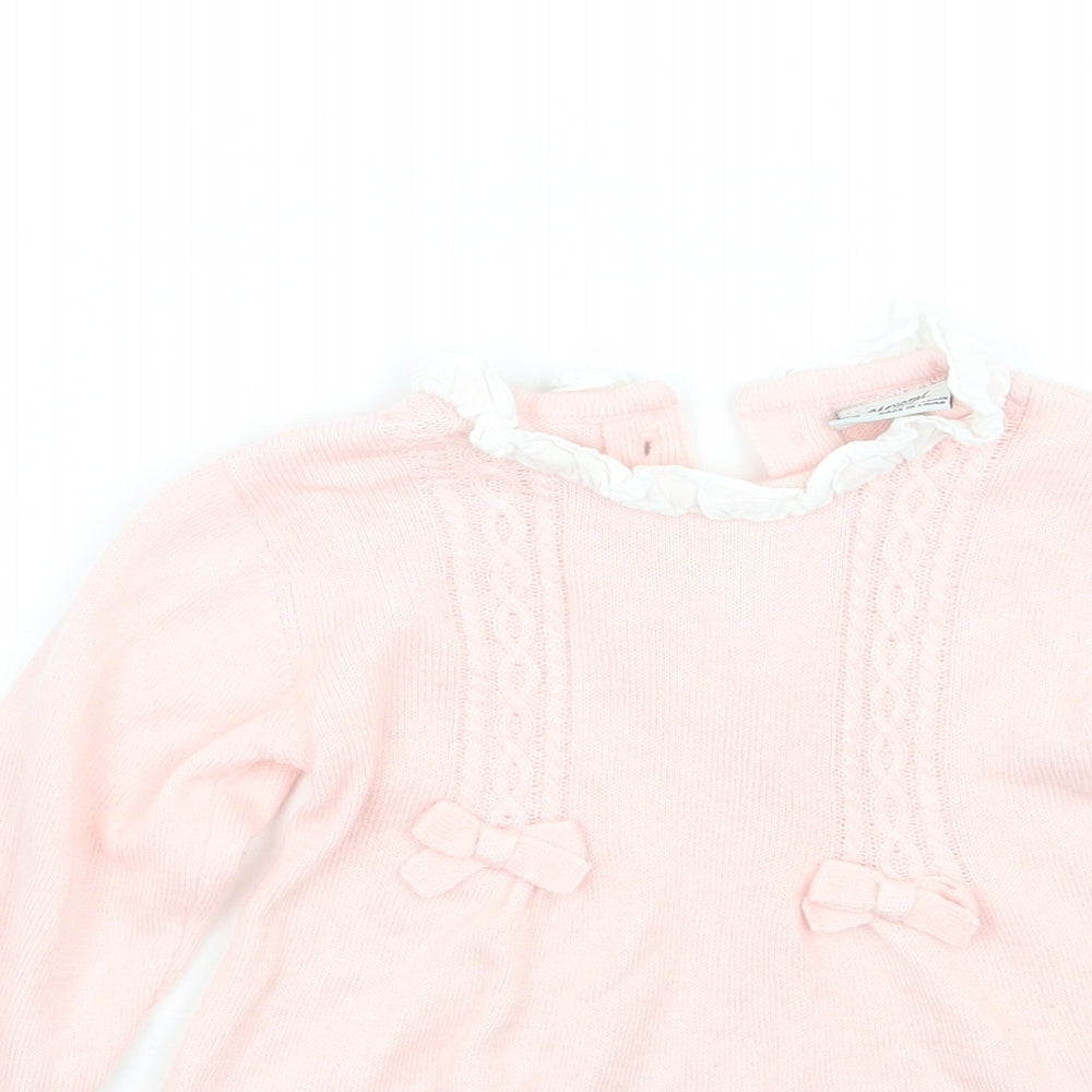 Mayoral Girls Pink   A-Line  Size 12 Months