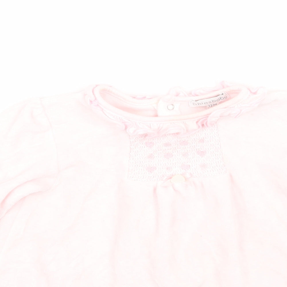 Blues baby Girls Pink   A-Line  Size 12 Months