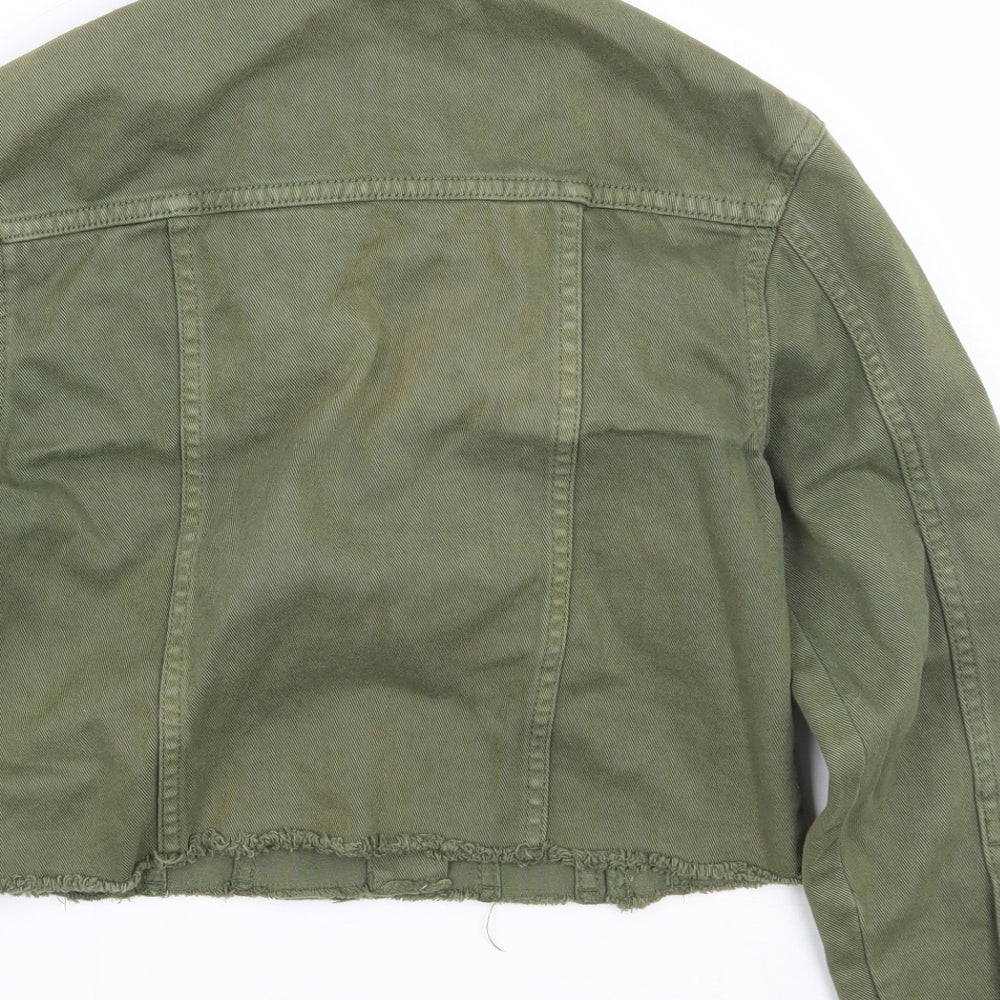 Candy Couture Girls Green   Jacket Coat Size 9 Years