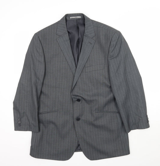 Burton Mens Grey   Jacket Suit Jacket Size 42