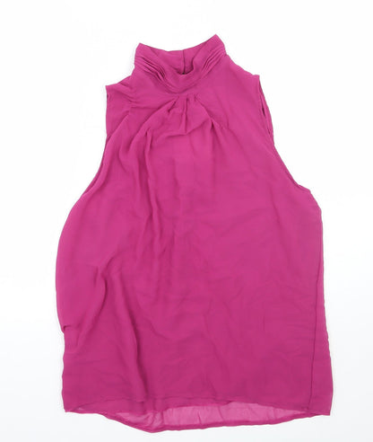 Preworn Womens Purple   Basic Blouse Size M