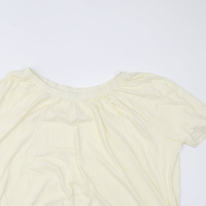 Bonprix Womens Yellow Basic Blouse Size XL