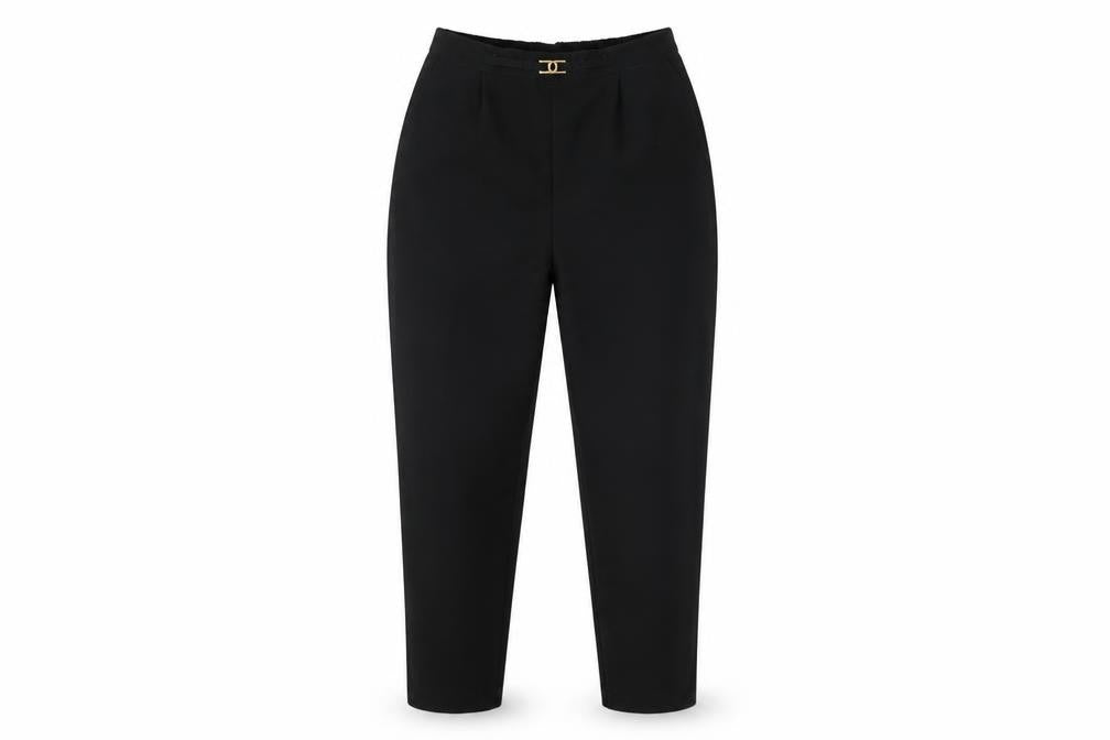 Classics Womens Black   Trousers  Size 10 L23 in