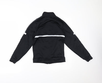 Back view of Umbro boys’ black jacket, size M