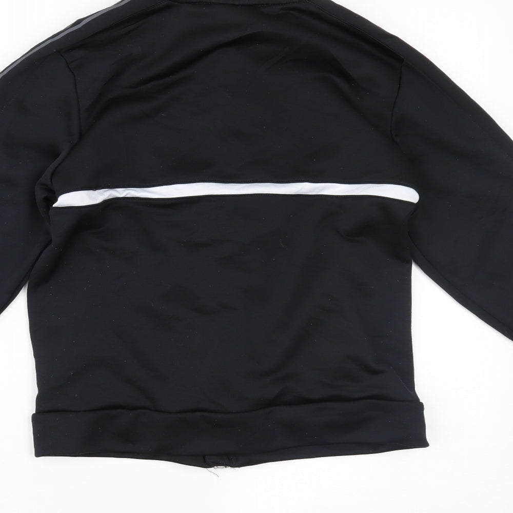 Umbro Boys Black   Jacket  Size M