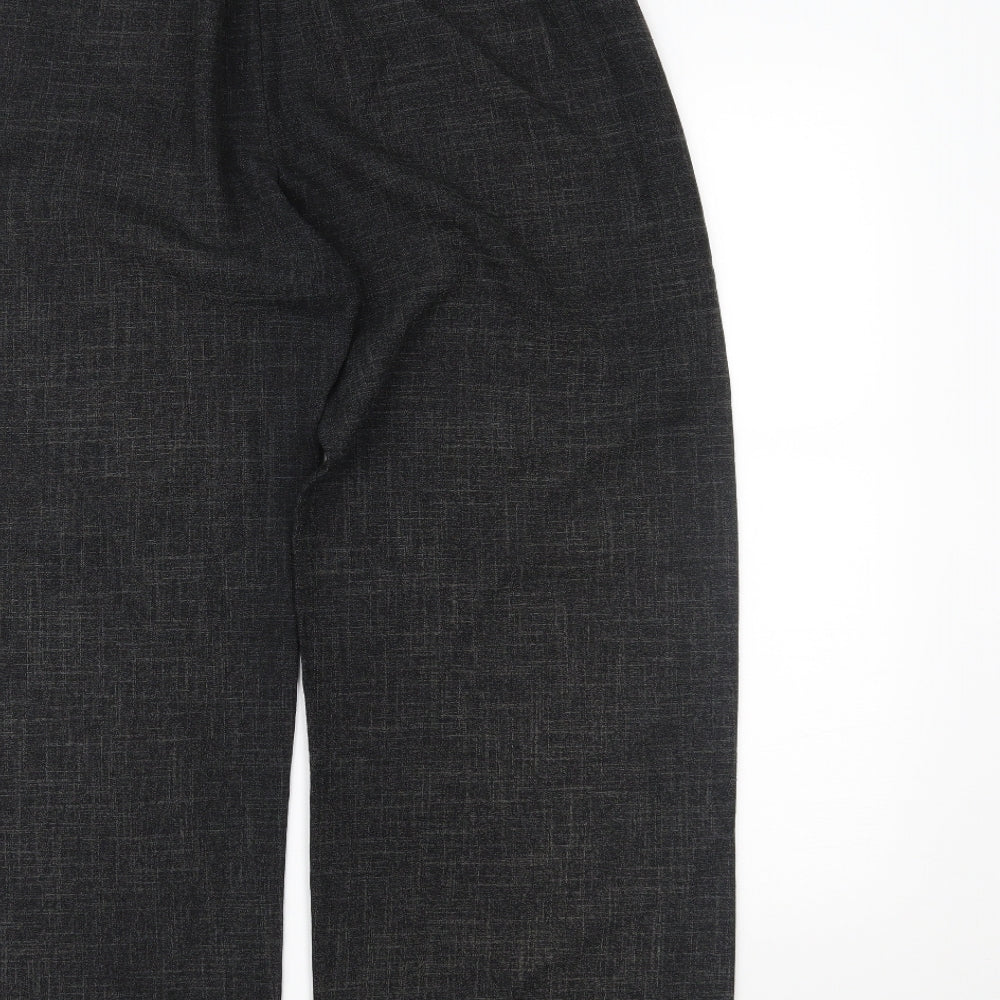 Saloos Womens Grey   Trousers  Size 14 L26 in