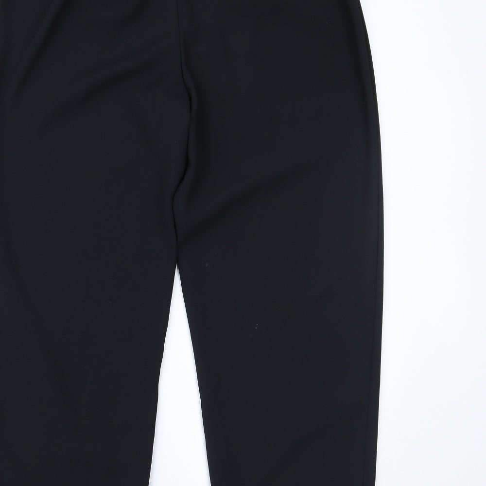 Satsuma London Womens Black   Trousers  Size 14 L25 in
