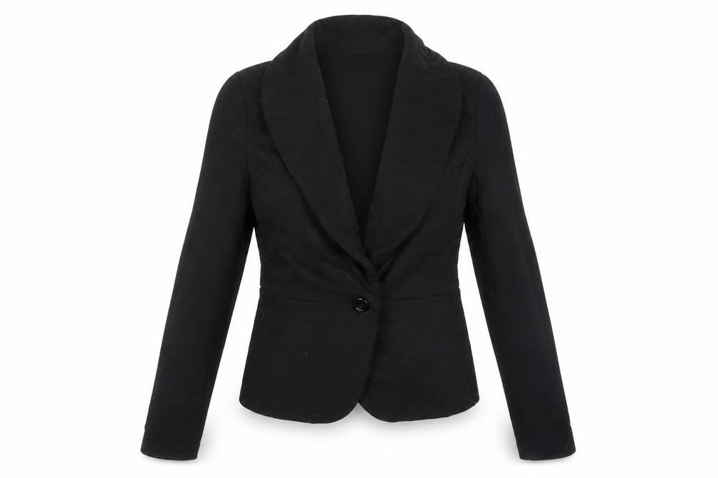 New Look Womens Black   Jacket Blazer Size 10
