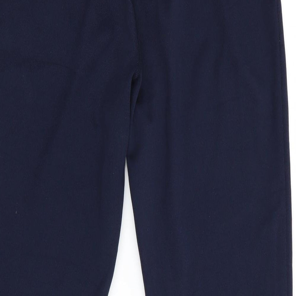 Preworn Girls Blue   Dress Pants Trousers Size 11-12 Years