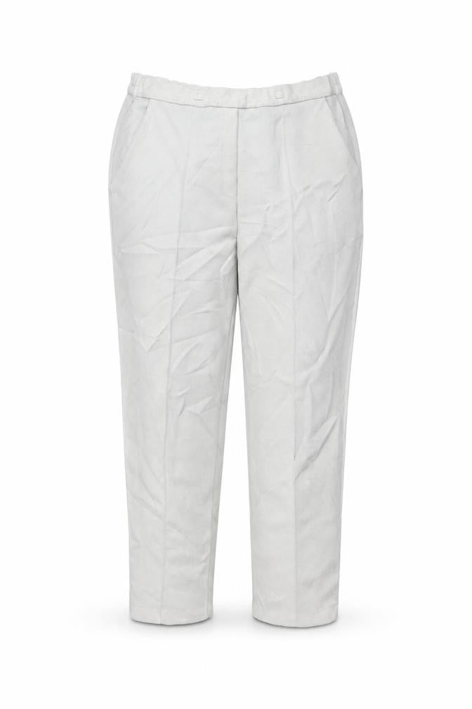 St Michael Womens White Trousers Size 18 L25 in