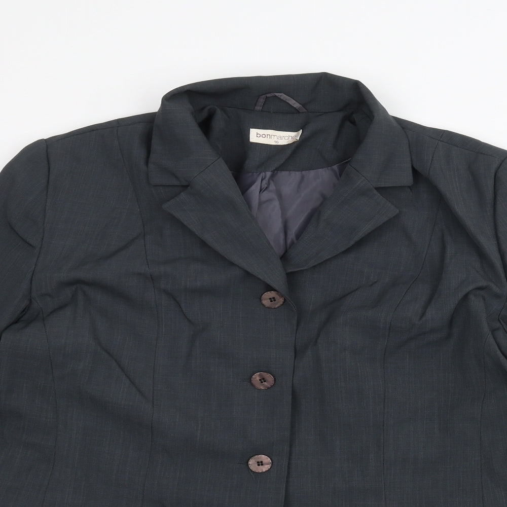 Bonmarché Womens Blue   Jacket  Size 16