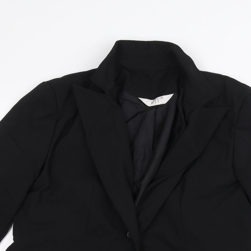 Kit Womens Black   Jacket  Size 14