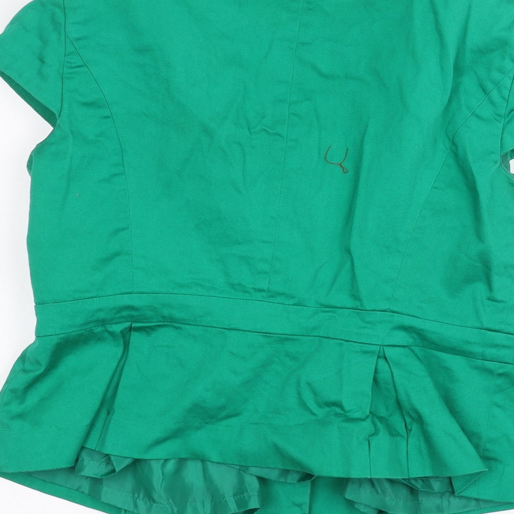 Signature Womens Green   Jacket  Size 12