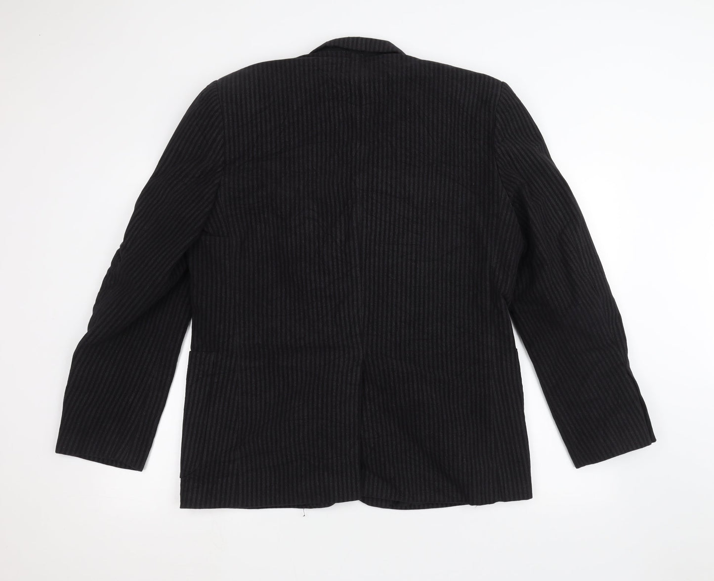 Bill Lowe Womens Black Striped  Jacket  Size M