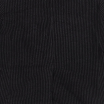 Bill Lowe Womens Black Striped  Jacket  Size M