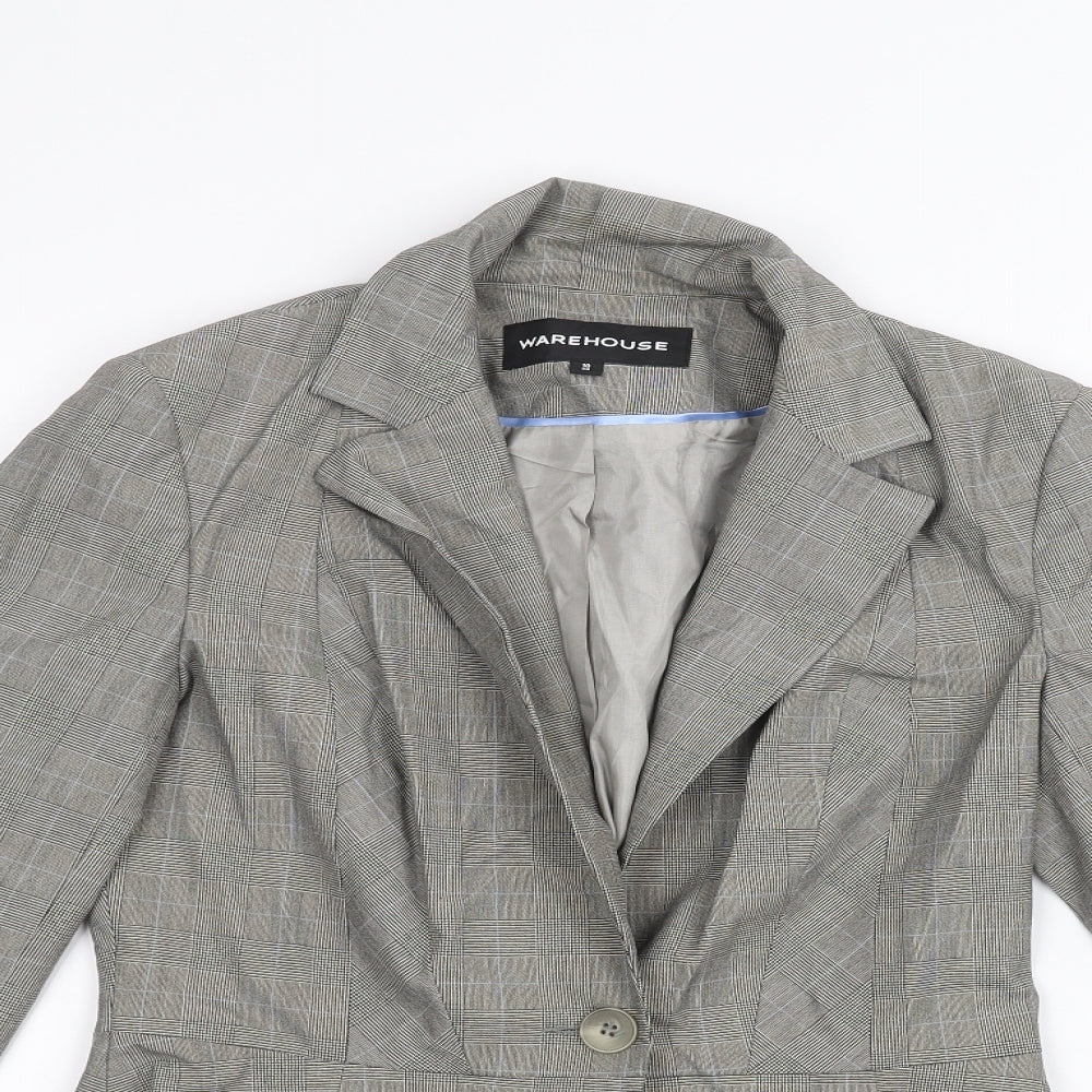 Warehouse Womens Grey   Jacket  Size 10
