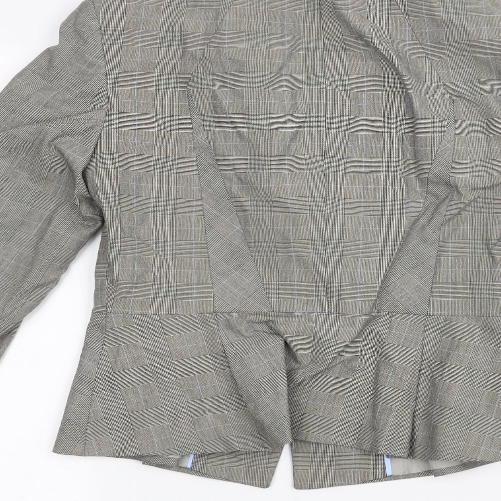 Warehouse Womens Grey   Jacket  Size 10
