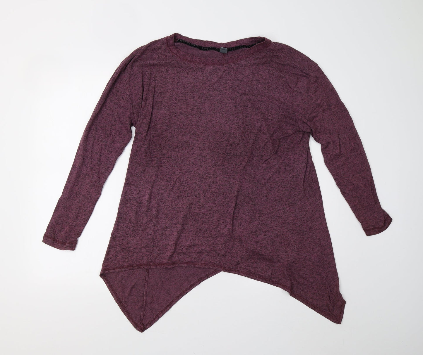 AnyBody Womens Pink   Pullover Jumper Size L