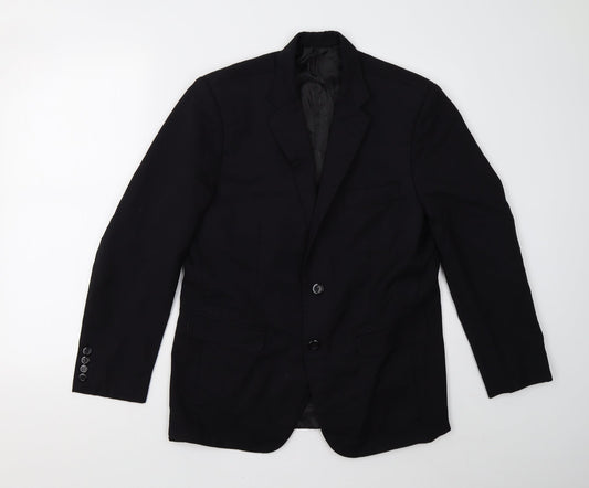 Grace Tailors Mens Black   Jacket Suit Jacket Size 36