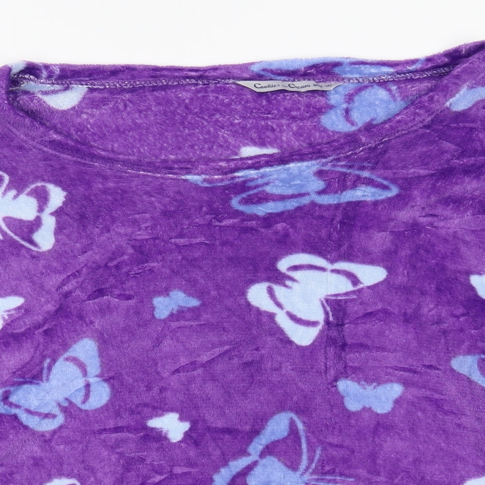cookies & cream Womens Purple   Pullover Jumper Size M