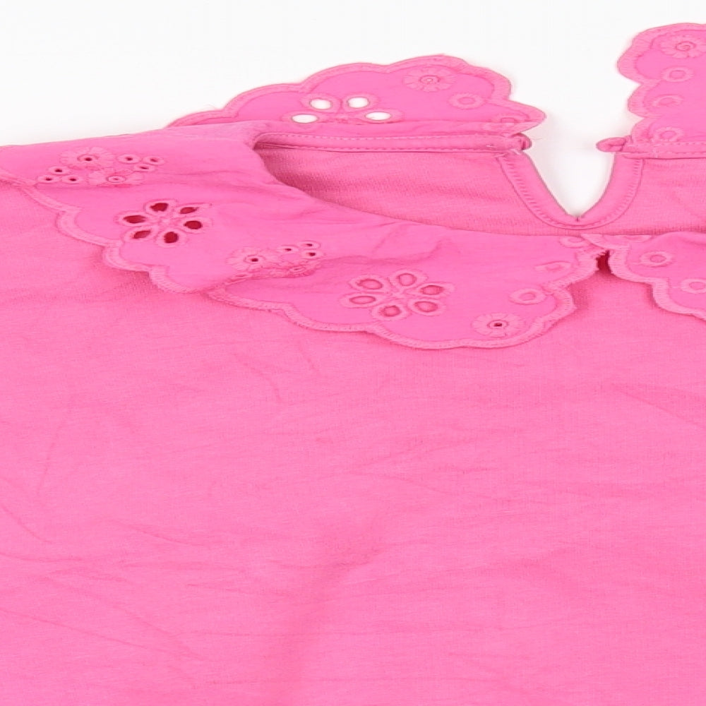 F&F Girls Pink   Pullover Jumper Size 9-10 Years