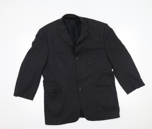 M&S Mens Grey   Jacket Blazer