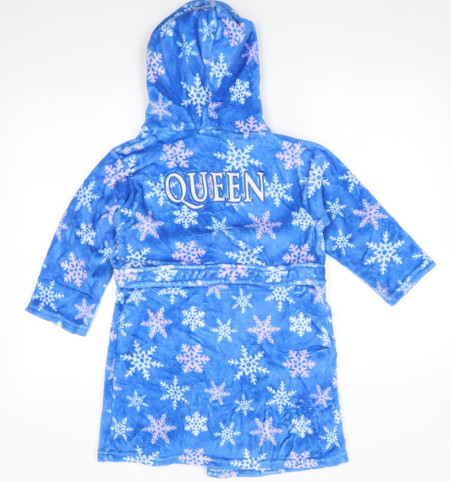 mini kidz Girls Blue    Robe Size 4-5 Years  - Queen